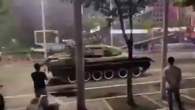 China’s Henan tanks video is actually from Shandong and unrelated to bank protest