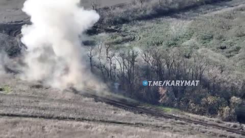 Incredible HIMARs Strike on a Russian Grad Site