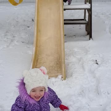 Snow Slide!