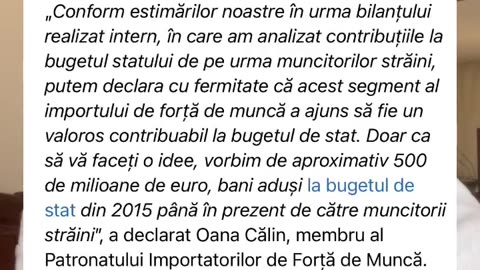 Dezastru economic: încă 100.000 de muncitori străini necalificați, vor fi aduși în Romania 2024.