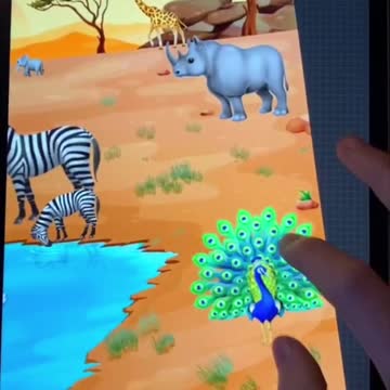 How to draw a wild picture | Learn Procreate