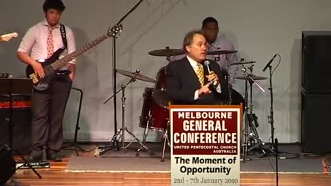 There's Power In The Blood - Rev Richard Flowers - UPCA Conference 2010