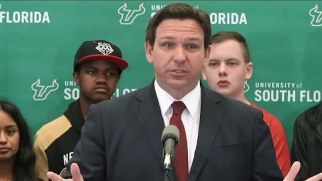 Desantis Blasts the Biden Admin on Now Wanting to be like Florida