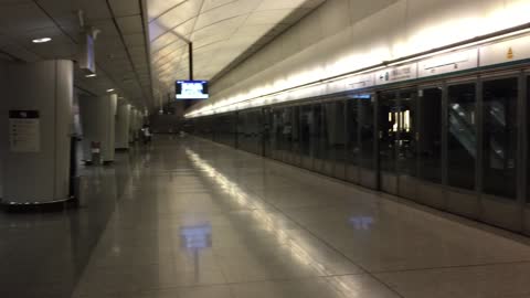 Hong Kong's peaceful subway 4/4/2019