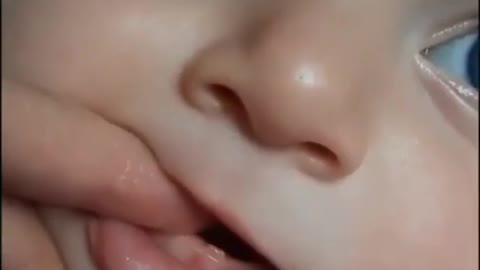 Cute baby fun and enjoy