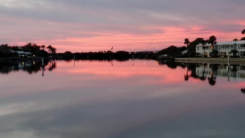 Pink Sunset in Florida