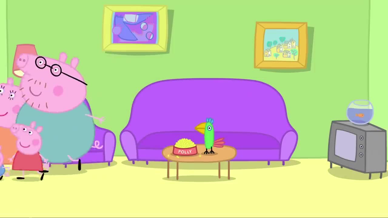 Peppa Looks After Polly the Parrot Peppa Pig Full Episodesp4