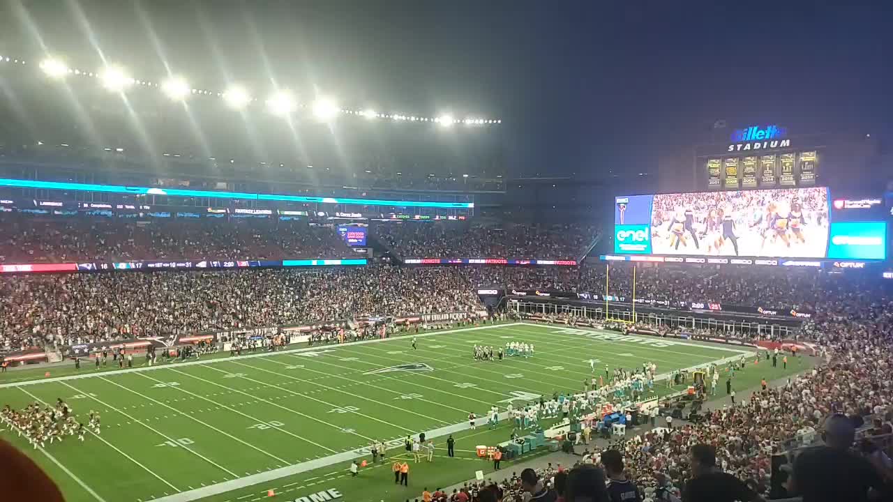 Last football game I went to