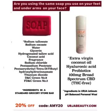 Are you still using bar soap?