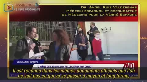 Alerte urgente Espagne ! Les terribles effets indésirables du vaccin génocidaire Réveillez-vous