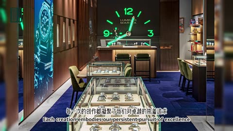 New York brand watch shop showcase project