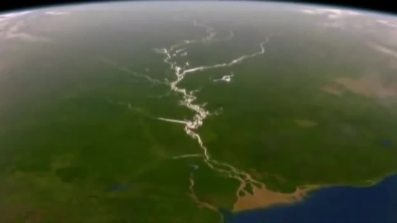 amazing river amazons seen from space