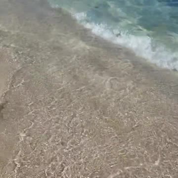 Beautiful Beach Waves at Cancun