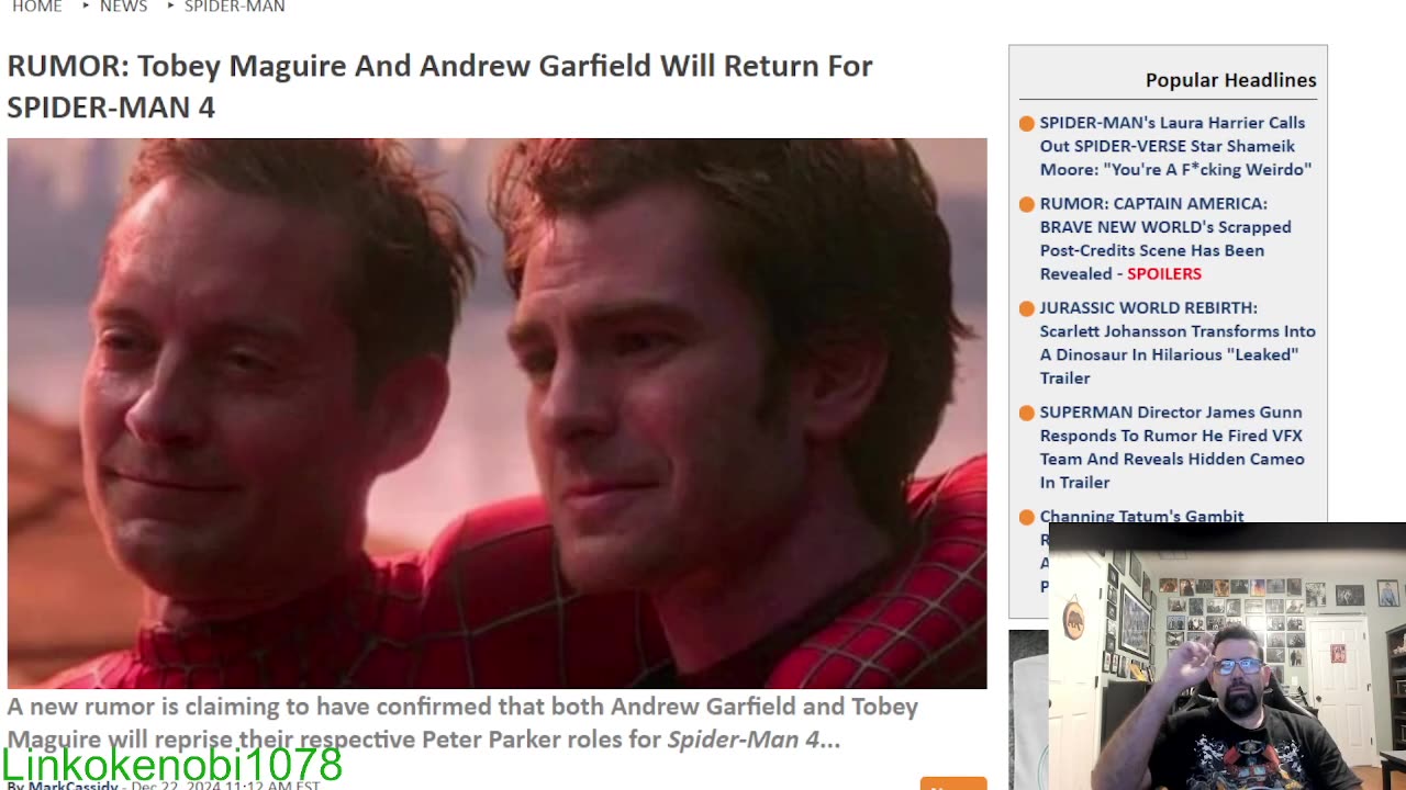 Spider Man 4 Rumor That Tobey McGuire And Andrew Garfield May Return To The Film