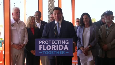 Gov. Ron DeSantis Announces Nearly 14 Million to Address Red Tide.