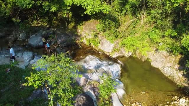 beautiful little waterfall