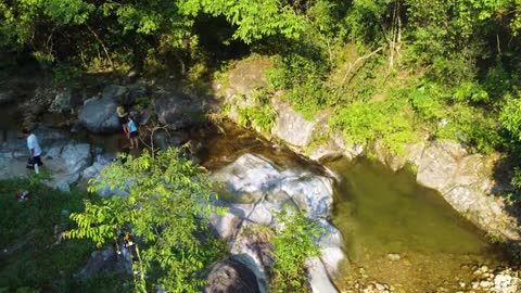 beautiful little waterfall