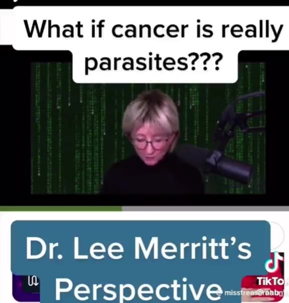 What if cancer is really parasites?
