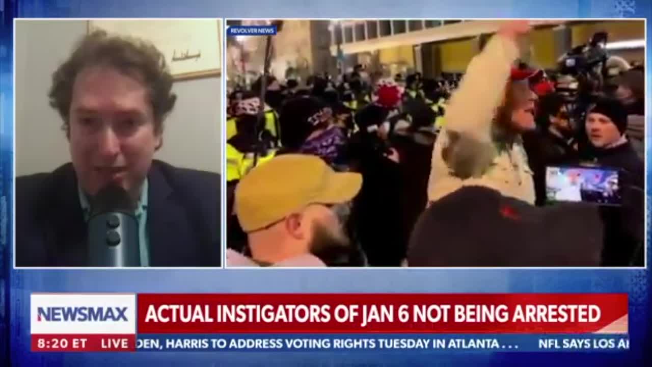 Darren Beattie of Revolver News explains Ted Cruz calling J6 a "violent terror attack?