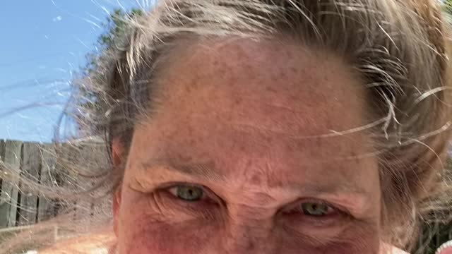 My friend popped in for a visit