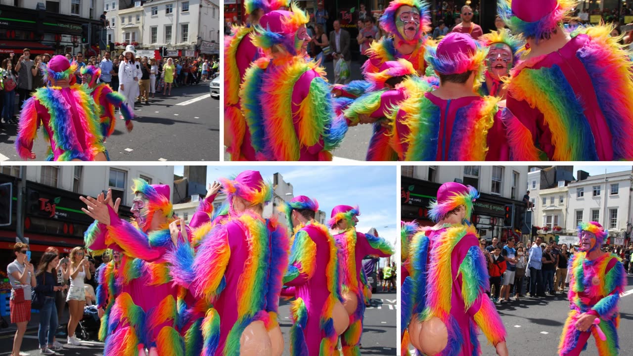 Brighton and Hove Gay LGBTQIA+ Pride Photo book Vol 6 2015. Chris Summerfield