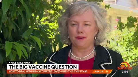 Australian News Telling Families To Segregate And Ignore Unvaccinated Family Members This Christmas