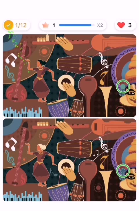 Find The Differences 4. Between The 2 Photos.