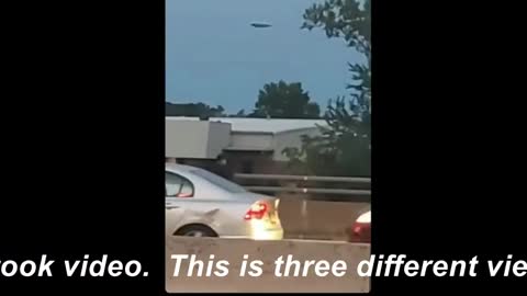 UFO OVER POPULATED AREA; September 2020