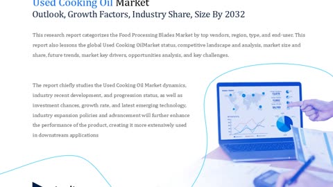 Revenue Forecast and Competitive Landscape for the Used Cooking Oil Market