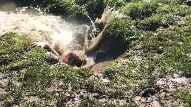 Mud slide