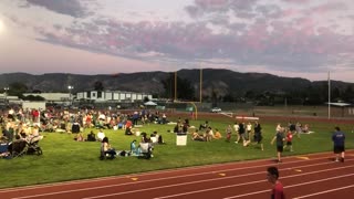 Waiting for the Ojai Fireworks