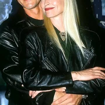 Patrick Swayze and his wife Lisa Niemi