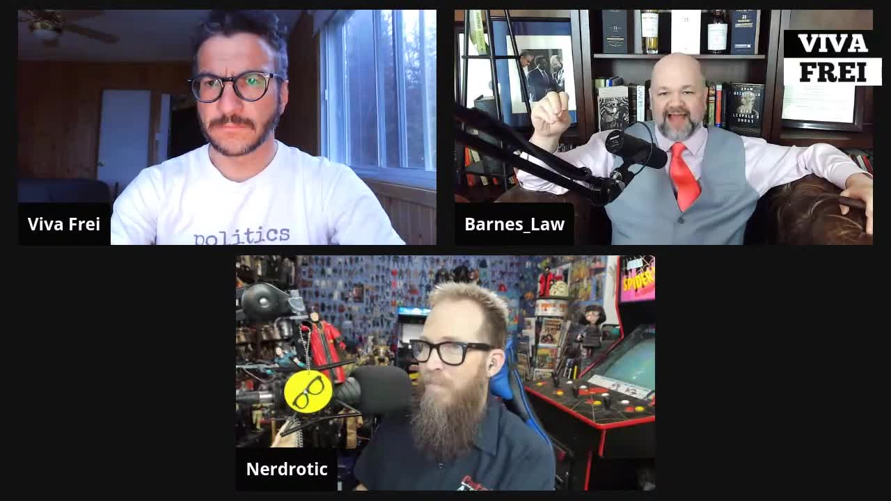 Sidebar with Nerdrotic! Viva & Barnes Live Stream