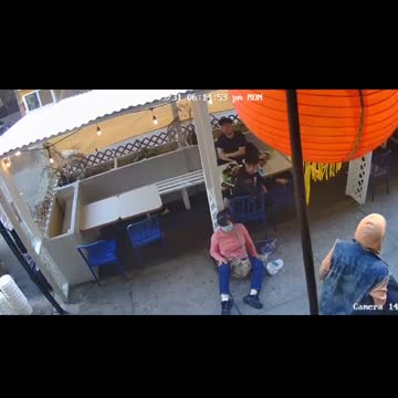 Asian Woman Knocked Out for What?