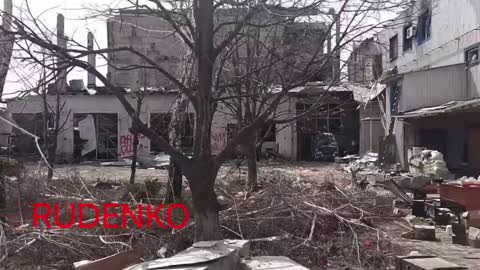 Obsazená základna Azovu ruskou armádou v Mariupolu