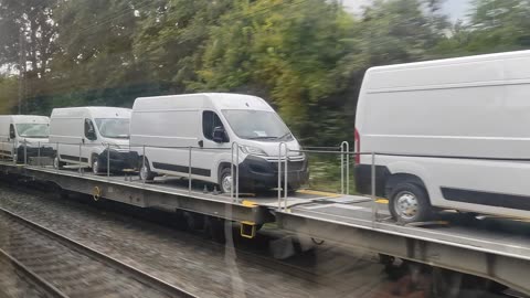 Transportation of new CARs by train in Germany