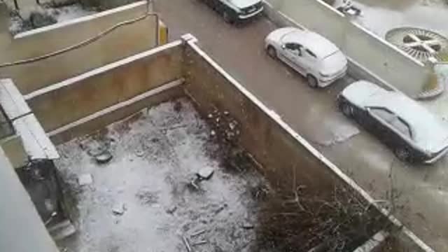 Snow in Syria