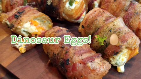 Smoked Dinosaur Eggs!!! #bbq