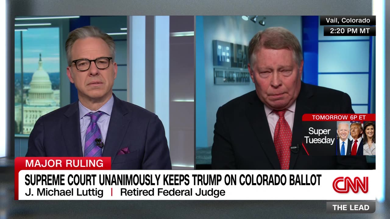 Retired judge predicted SCOTUS wouldn't allow Trump on the ballot. Hear his reaction to their ruling