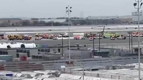 Tanker truck spill at JFK airport