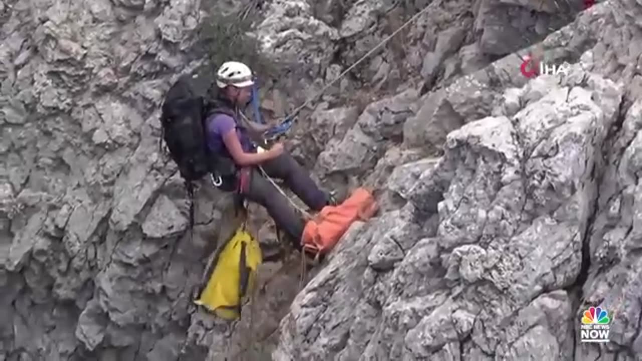 Rescue efforts underway in turkey to retrieve american caver