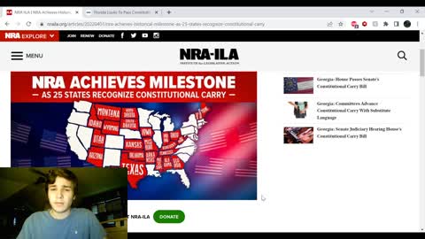 Georgia Governor Brian Kemp to SIGN Constitutional Carry, preserving 2nd amendment, Florida next?