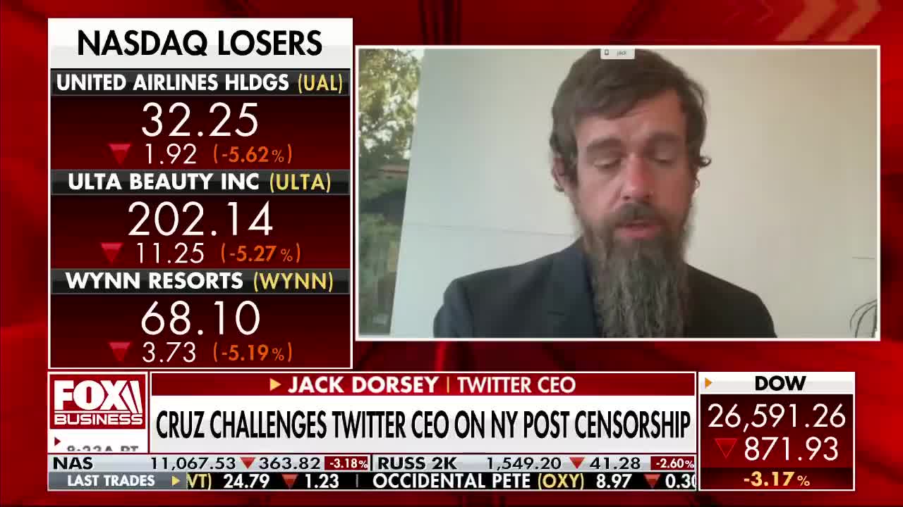 'Mr. Dorsey, who the hell elected you ' Cruz slams Twitter for blocking NY Post