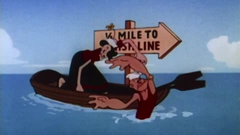 Popeye the Sailor - 1952x03 - Swimmer Take All