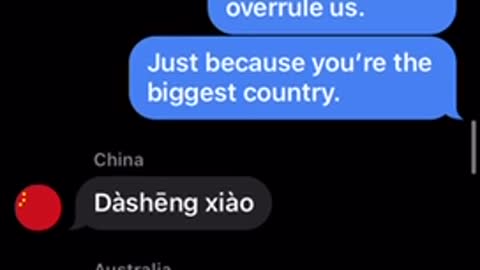 If Countries Had A Group Chat