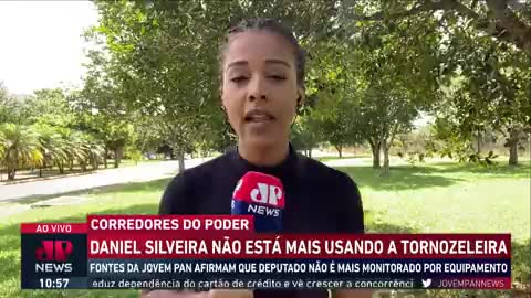 Daniel Silveira sem a tornozeleira