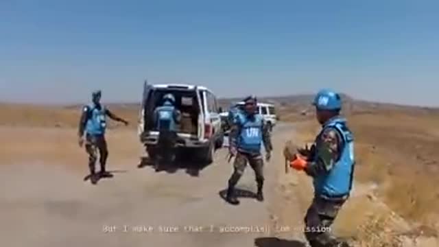 Quickest and Fearless Bomb Disposal by Filipino Soldiers In Golan Heights In Syria