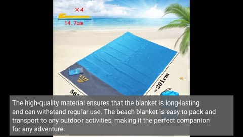 HIHOHO Beach Blanket