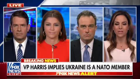 VP HARRIS IMPLIES UKRAINE IS A NATO MEMBER 🤪