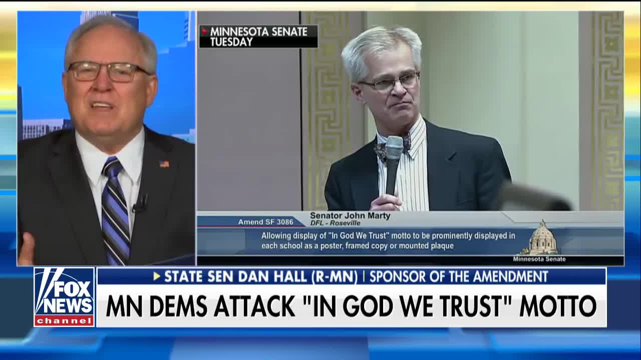 Democrats in Minnesota object to 'In God We Trust' motto being displayed in schools